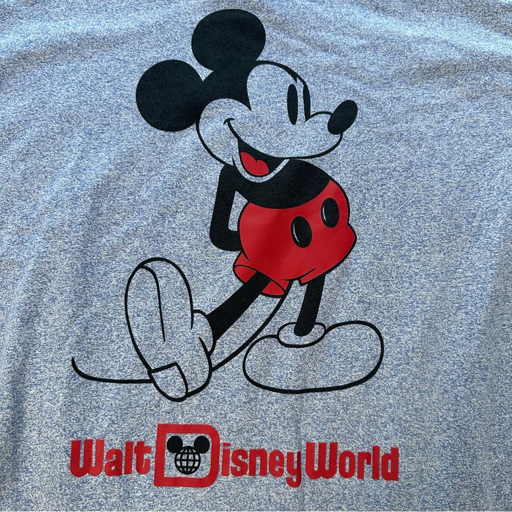 Disney Mickey Mouse Vintage Graphic T-Shirt 80s Size XL Disney World - Picture 2 of 8